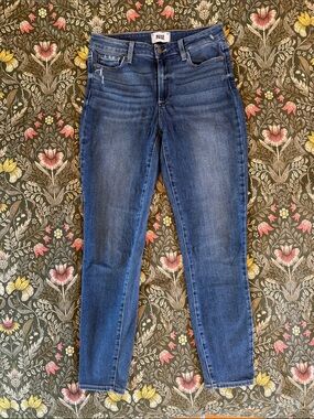 PAIGE Hoxton Ankle Women's Indigo Skinny Jeans size 28